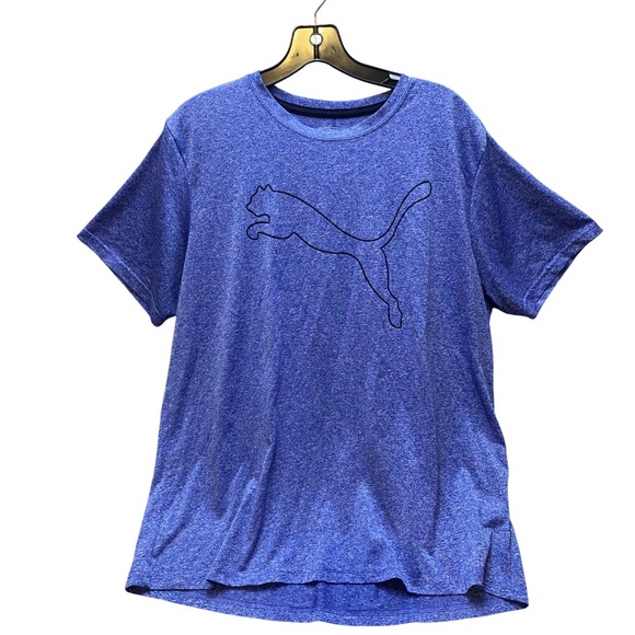 Puma Shirt Mens Extra Large‎ Logo Athletic Performance Running Basketball - Picture 1 of 7